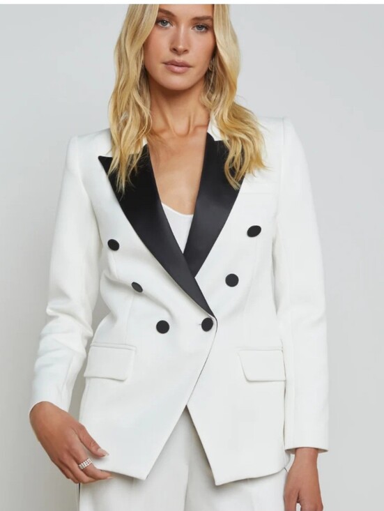 Jackets & Blazers - L'AGENCEKendi Long Double Breasted Blazer Size 6